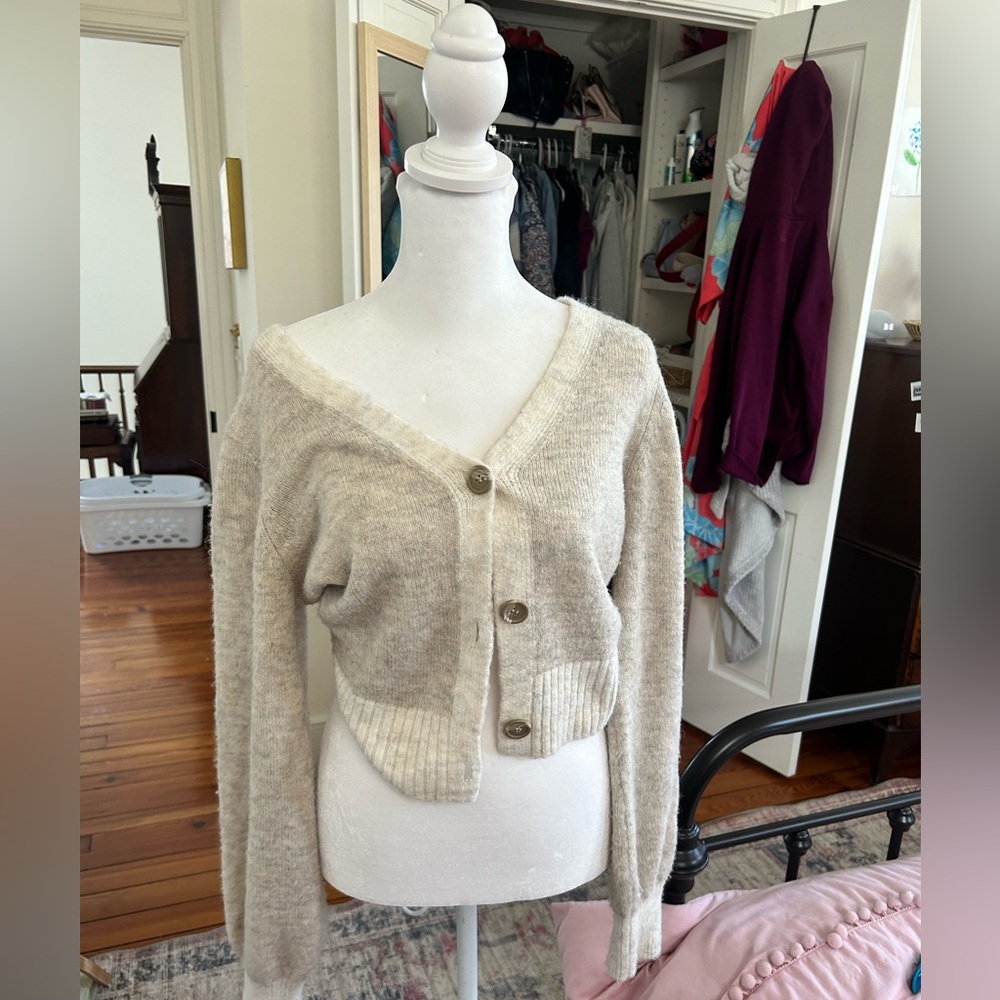 Cream Sincerely Jules cardigan #cardigan